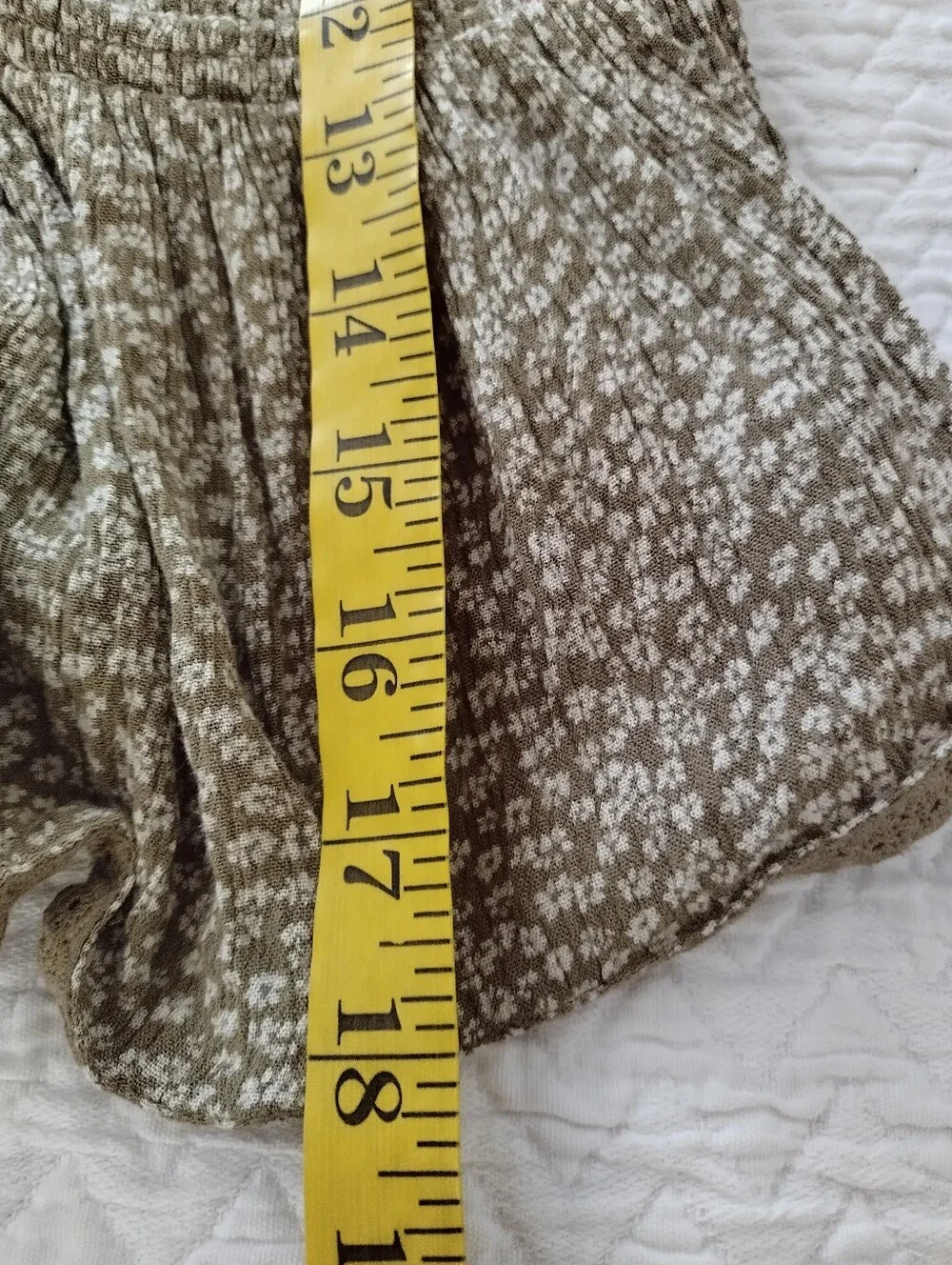 Free People Brittnee Print Smacked Peplum Top Sz Xs